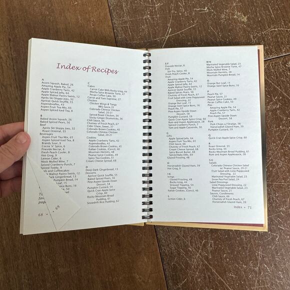 Aspen‎ Mulling Spice: A Cookbook for All Seasons Spiral Bind Recipe Book - Picture 11 of 11